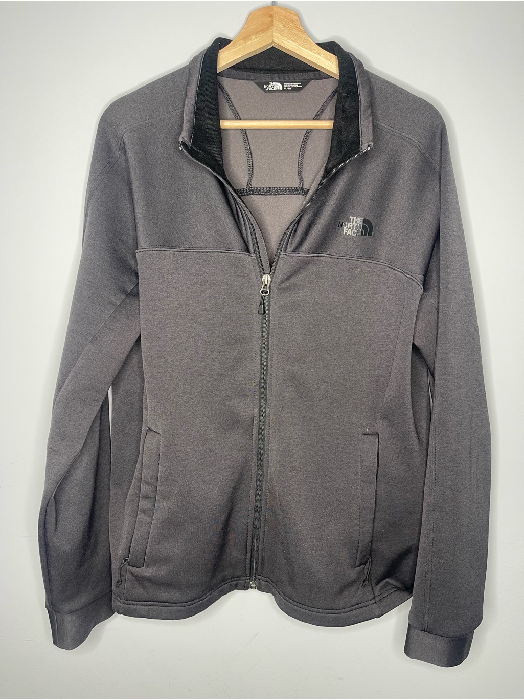The North Face Ridgeline Softshell Full Zip Jacket Gray (X-Large)